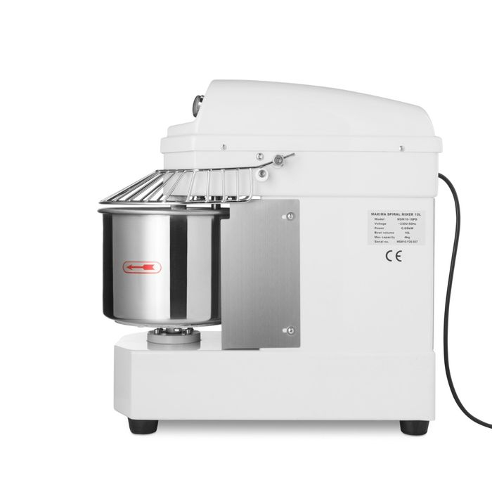 Mixer aluat 10 litri, 6kg aluat, inox, viteze reglabile [8]