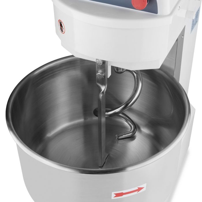 Mixer aluat 50 litri, 32kg aluat, 2 viteze, inox, cuva fixa [2]