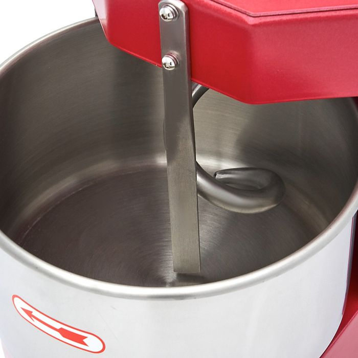 Mixer aluat 8 litri, 4.5kg aluat, rosu zmeura, viteza reglabila [3]