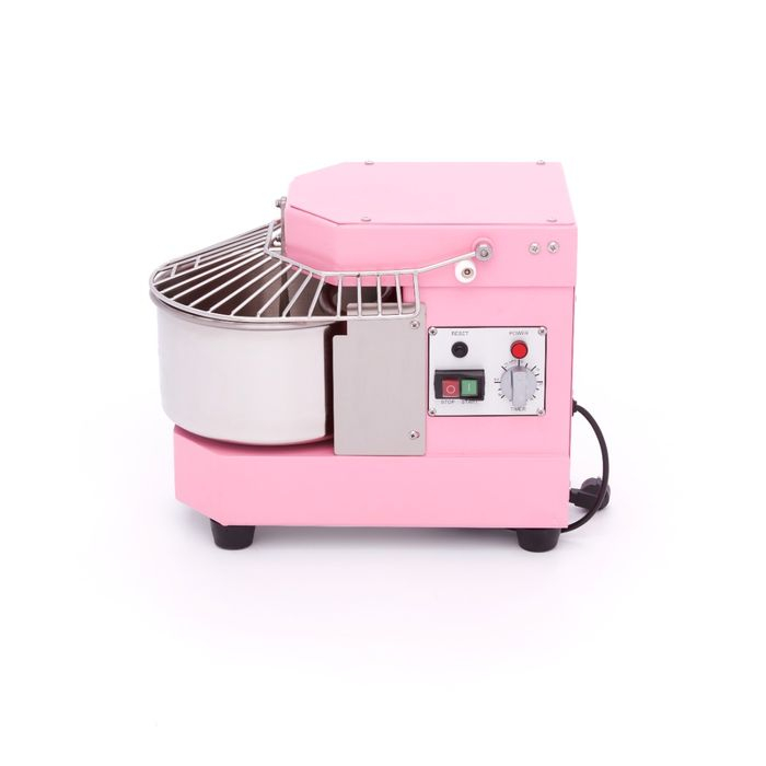 Mixer aluat 8 litri, 4.5kg aluat, roz, viteza reglabila [7]