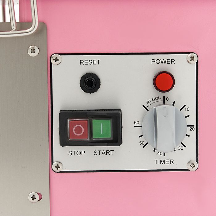 Mixer aluat 8 litri, 4.5kg aluat, roz, viteza reglabila [2]