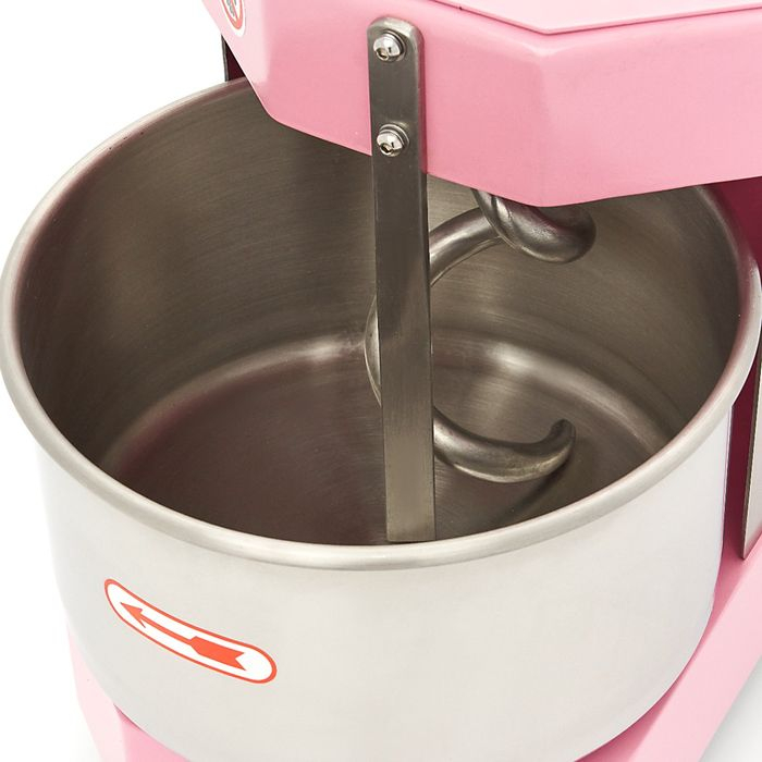 Mixer aluat 8 litri, 4.5kg aluat, roz, viteza reglabila [3]