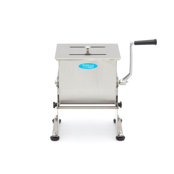 Mixer manual pentru carne 10 litri, 7,5kg, cuva rabatabila, inox [9]