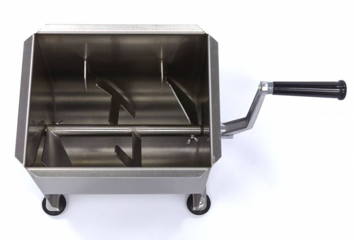 Mixer manual pentru carne 10 litri, 7,5kg, inox, operare manuala [5]