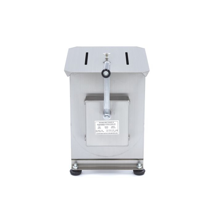 Mixer manual pentru carne 20 litri, 16kg, inox, operare manuala [3]