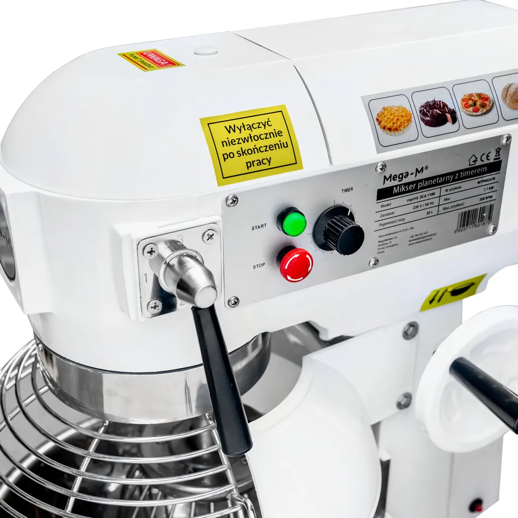 Mixer planetar 20L cu timer [2]