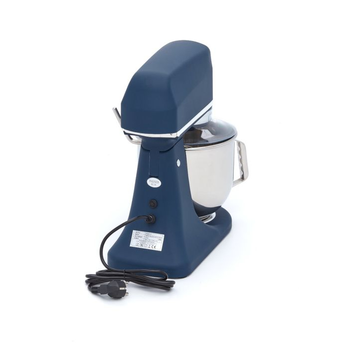 Mixer planetar 7 litri pentru aluat pana la 2kg, Steel Blue Mat, 11 viteze [6]