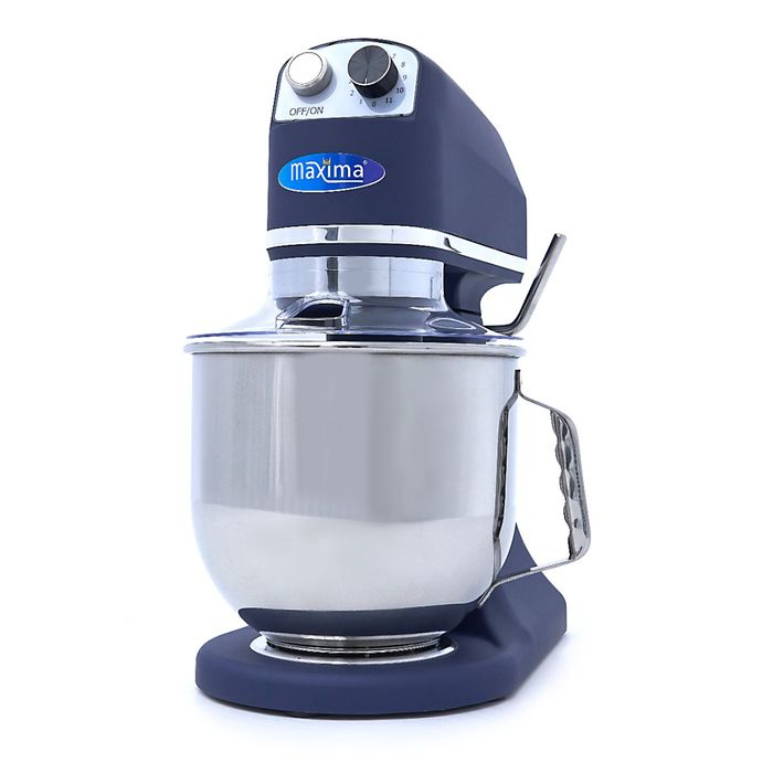 Mixer planetar 7 litri pentru aluat pana la 2kg, Steel Blue Mat, 11 viteze [1]