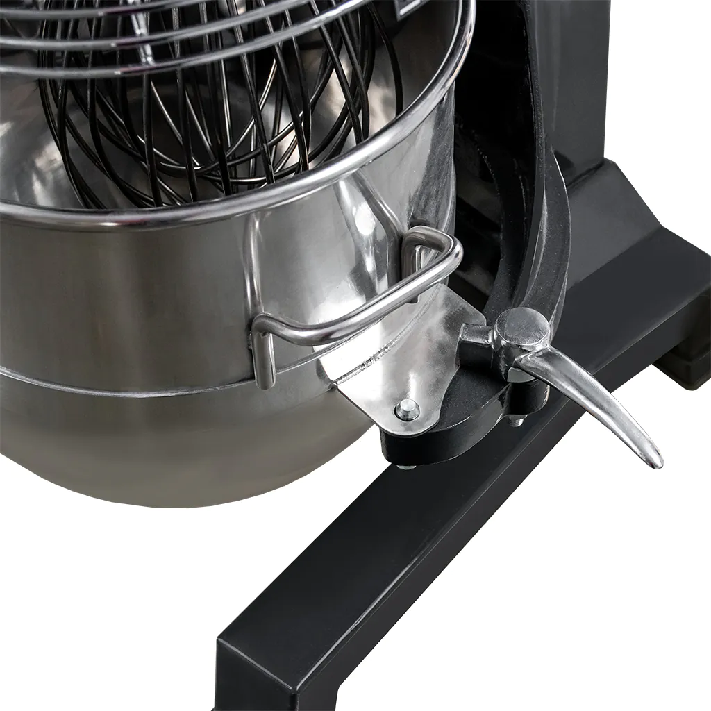 Mixer planetar profesional 35 litri, gri/rosu [2]