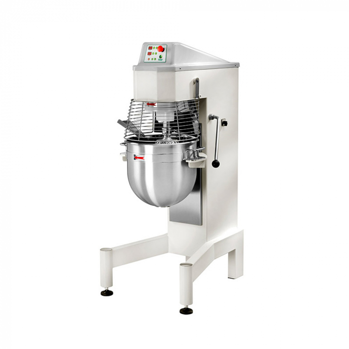Mixer planetar profesional 40 litri cu panou digital si variator de viteza, 400V, 2,2 kW, PLN40D [1]