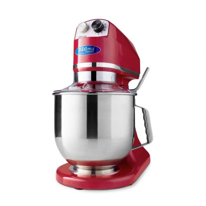 Mixer planetar semiprofesional 7 litri rosu, 230V, 0,35 kW [9]