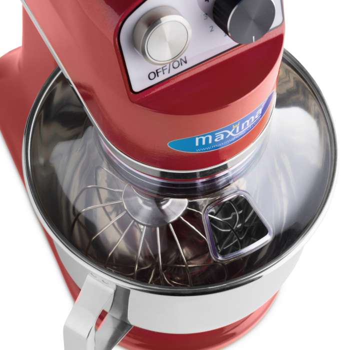 Mixer planetar semiprofesional 7 litri rosu, 230V, 0,35 kW [5]