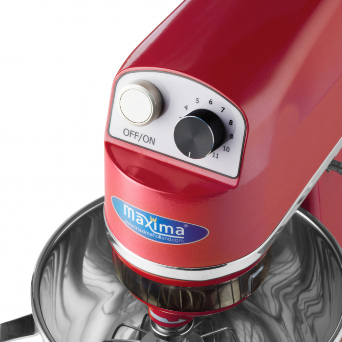 Mixer planetar semiprofesional 7 litri rosu, 230V, 0,35 kW [3]
