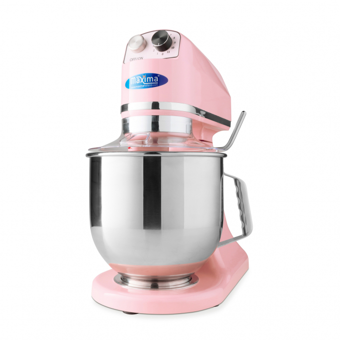 Mixer planetar semiprofesional 7 litri roz, 230V, 0,35 kW [9]