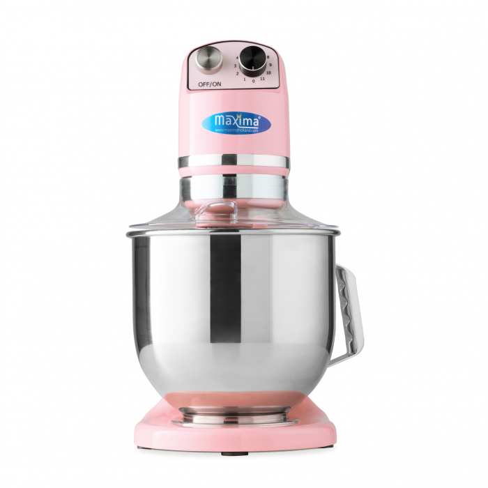 Mixer planetar semiprofesional 7 litri roz, 230V, 0,35 kW [1]