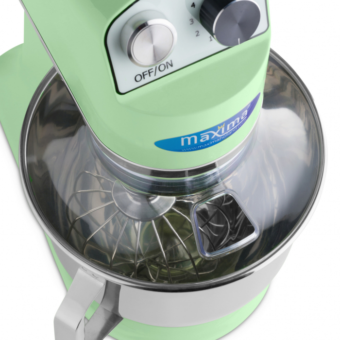 Mixer planetar semiprofesional 7 litri verde, 230V, 0,35 kW [5]