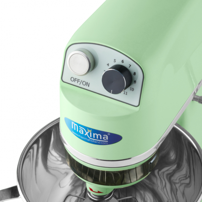 Mixer planetar semiprofesional 7 litri verde, 230V, 0,35 kW [4]