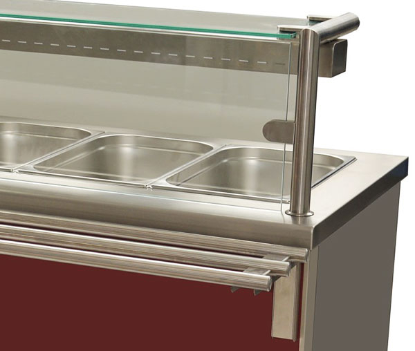 Modul cald bain marie cu dulap cald, 4 GN1/1 [3]