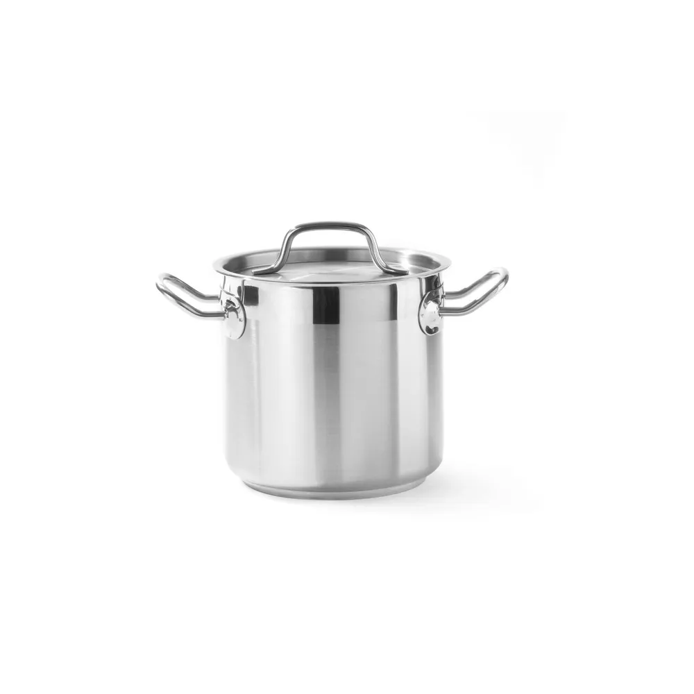 Oala cu capac 10L, 24x22cm, inox 18/10, fund sandwich [1]