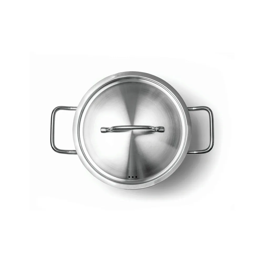 Oala cu capac 10L, 28x17cm, inox, inductie, fund sandwich [2]