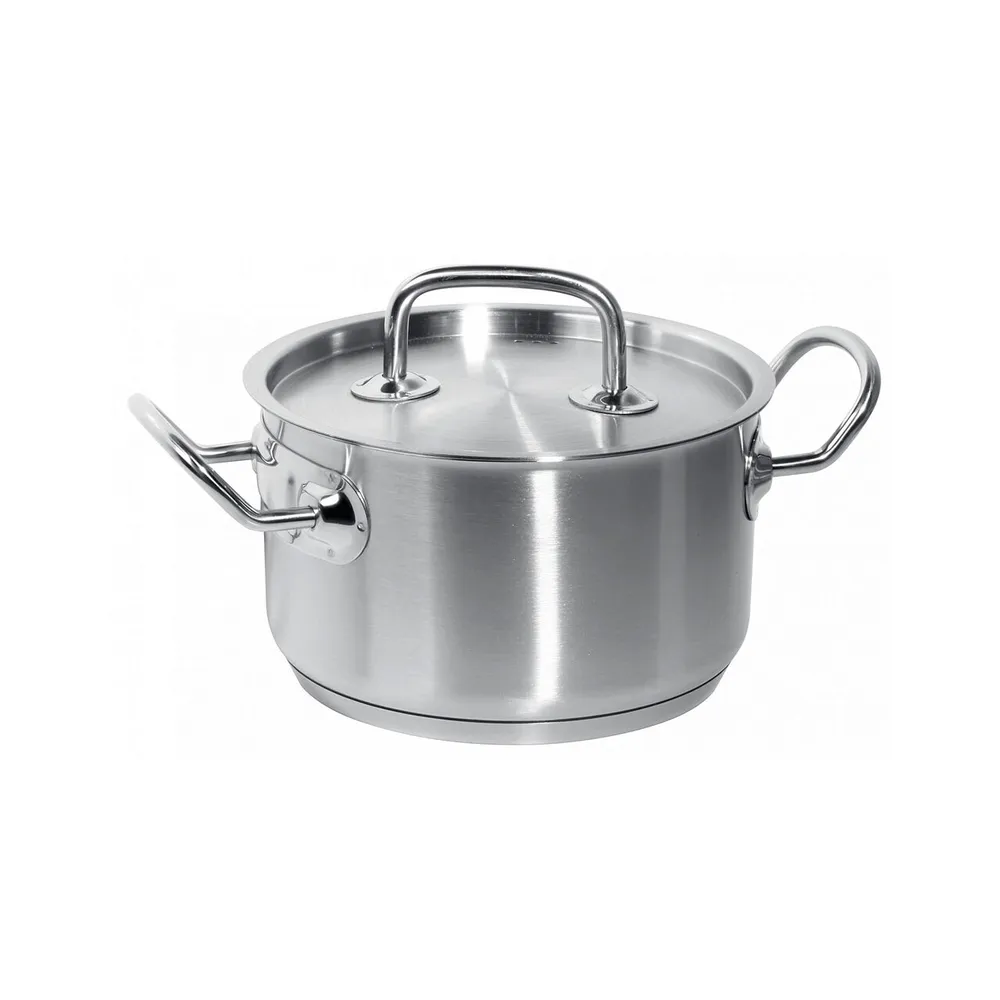 Oala cu capac 3.5L, 20x11cm, inox 18/10, fund sandwich [1]