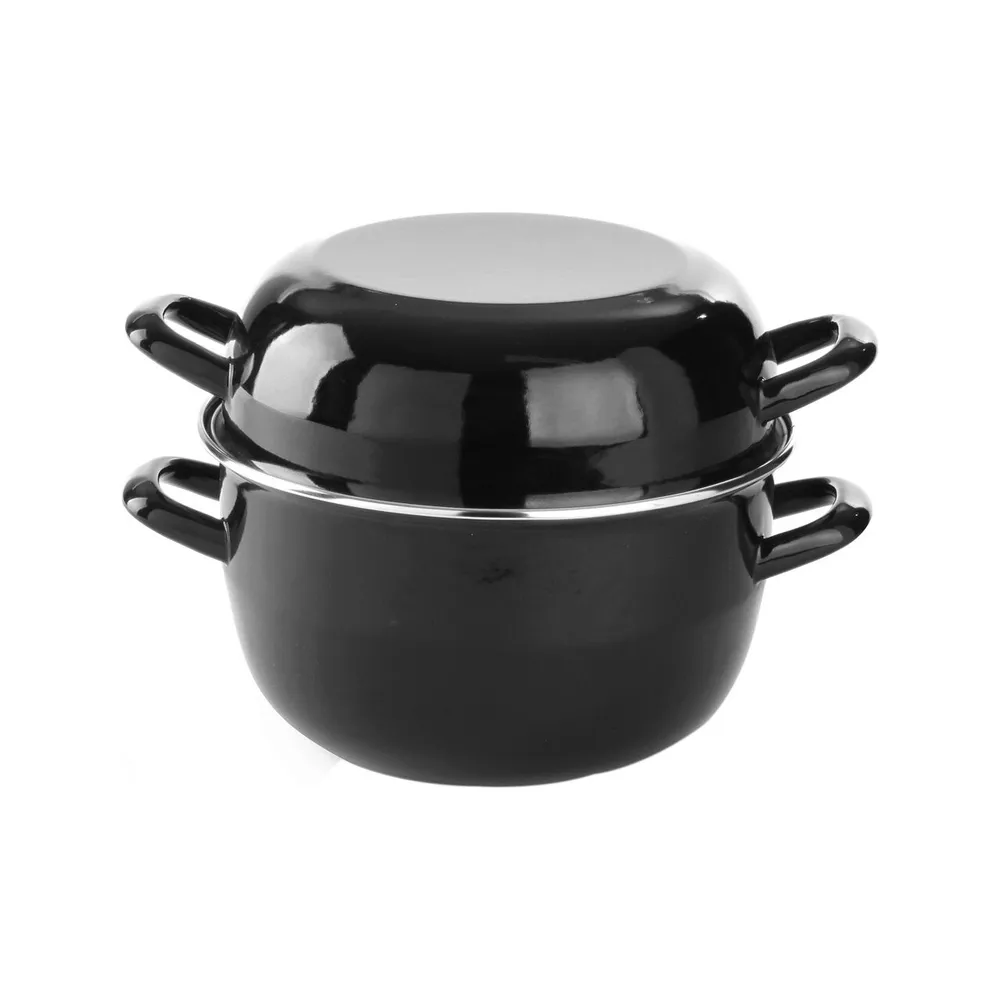 Oala emailata pentru sos, 0.8L, 14x15 cm, inox [1]