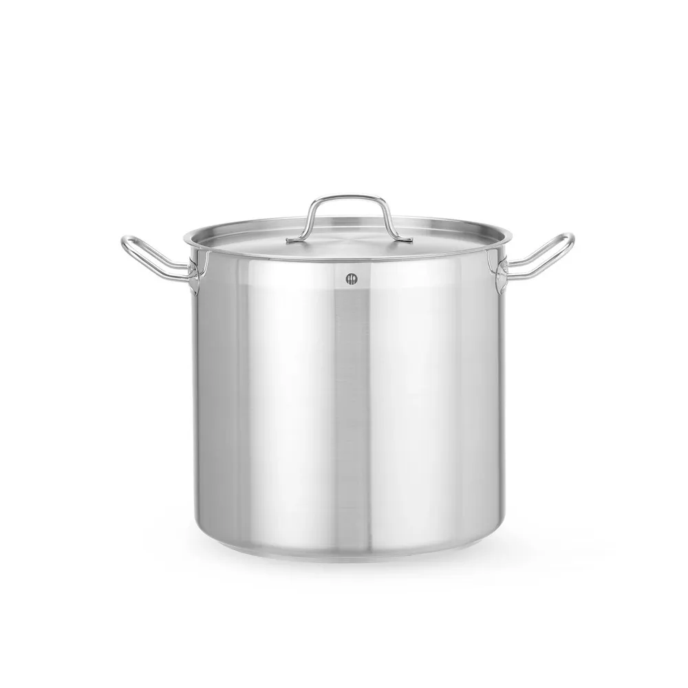 Oala inalta cu capac 24L, 32x30cm, inox, fund triplu [1]