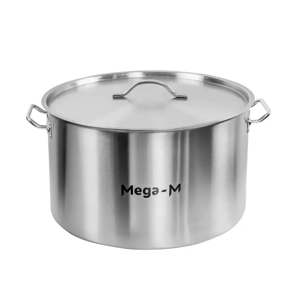 Oala inox cu capac 58L, 50x30cm [1]