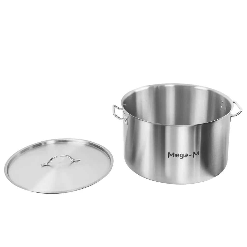 Oala inox cu capac 58L, 50x30cm [5]