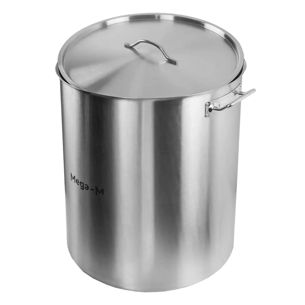 Oala inox inalta cu capac 115L, 50x60cm [7]