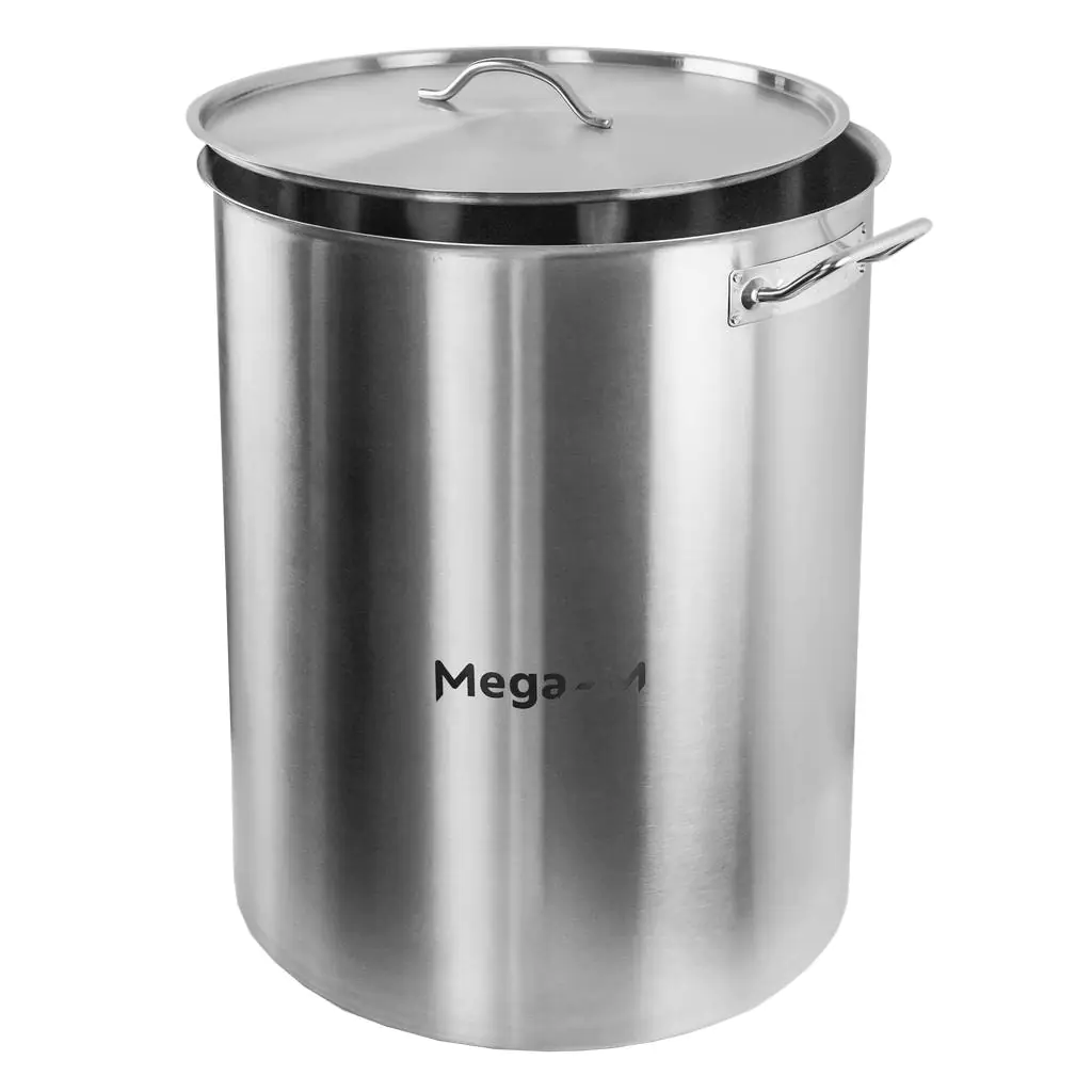 Oala inox inalta cu capac 166L, 55x70cm [2]