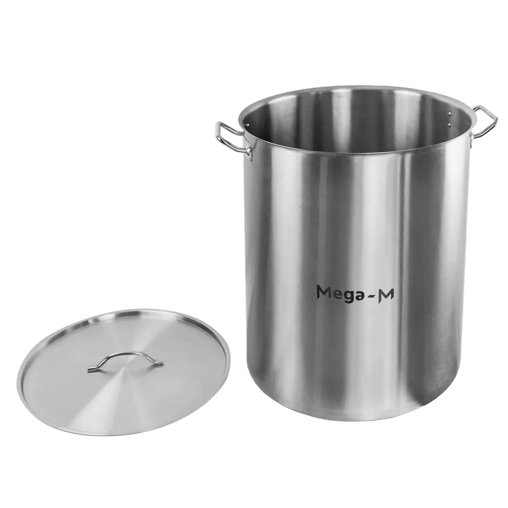Oala inox inalta cu capac 166L, 55x70cm [3]