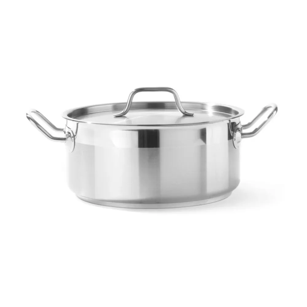 Oala joasa cu capac 12L, 32x15cm, inox, pentru inductie [1]