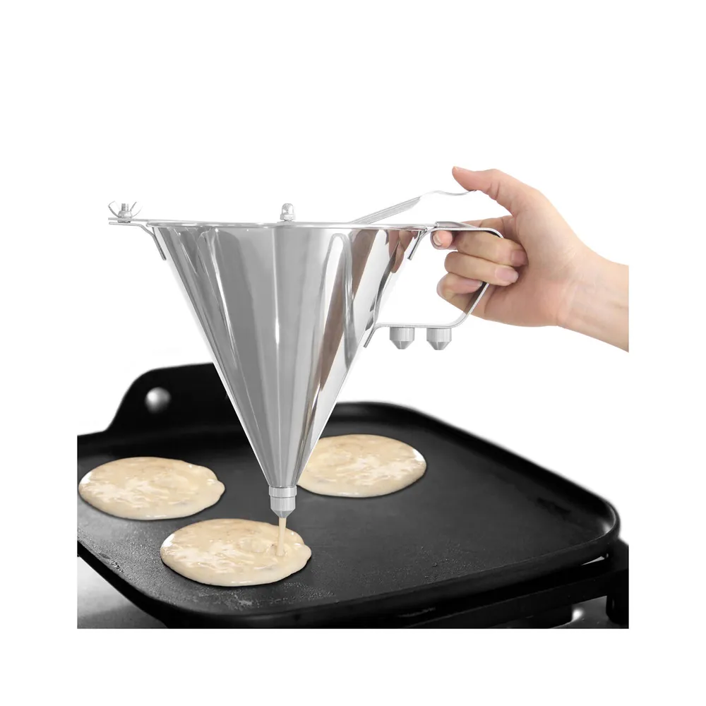 Palnie cofetarie Kitchen Line, inox, cu 3 duze, 1.5l [2]