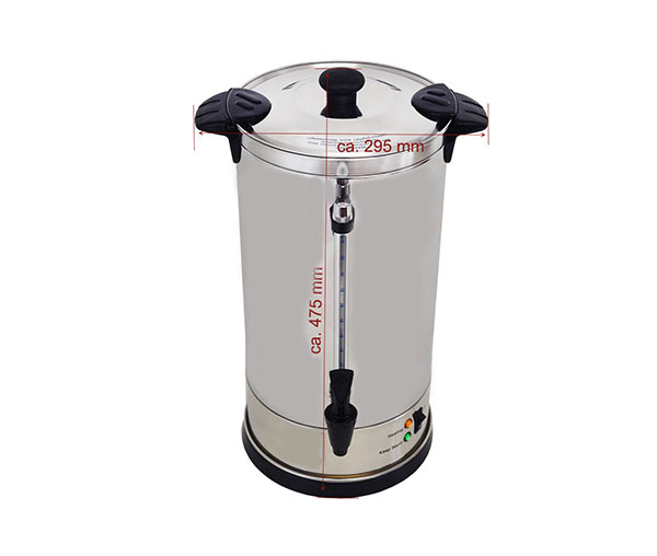 Percolator cu filtru din inox pentru cafea, 9 litri BGK9 [2]