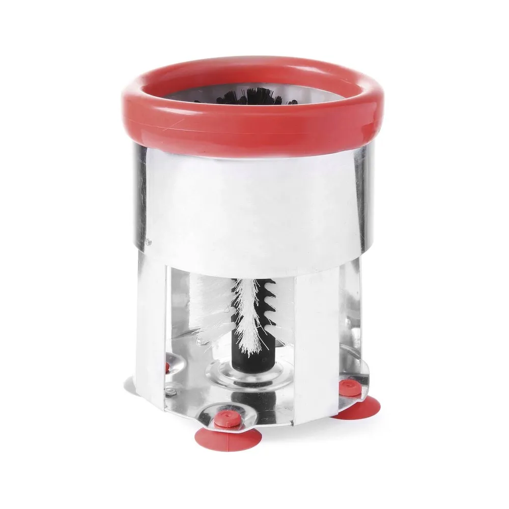 Perie cu ventuze pentru spalare pahare, nailon si aluminiu [1]