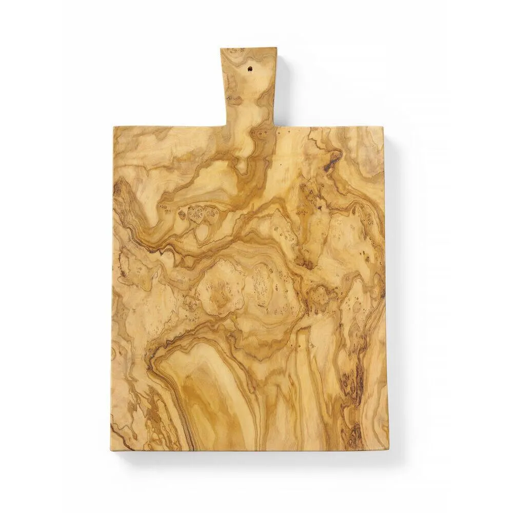 Platou servire din lemn de maslin, 340x230 mm [2]