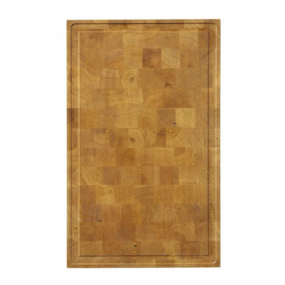 Platou servire din stejar, 530x325 mm, cu manere integrate [2]