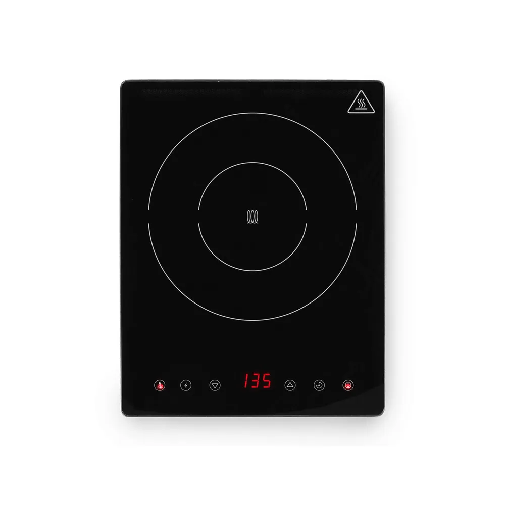 Plita inductie Black Line 2000W, display digital, timer [3]