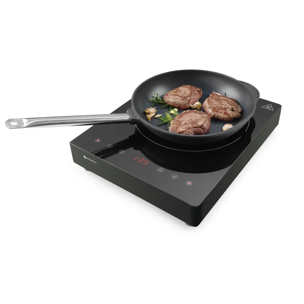 Plita inductie Black Line 3500W, display touch, timer [2]