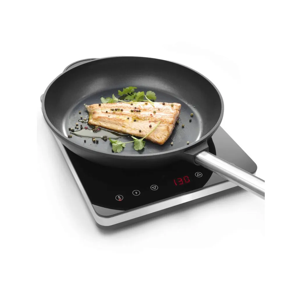 Plita inductie profesionala 2000W, control touch, inox [2]