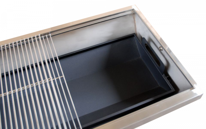 Proțap rotisor cu grătar 1250x490 mm din inox, 230V, BSG150 [3]