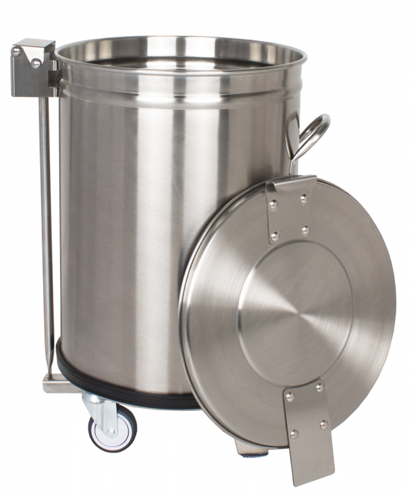 Pubela inox 50 litri cu pedala BGA-50 [3]