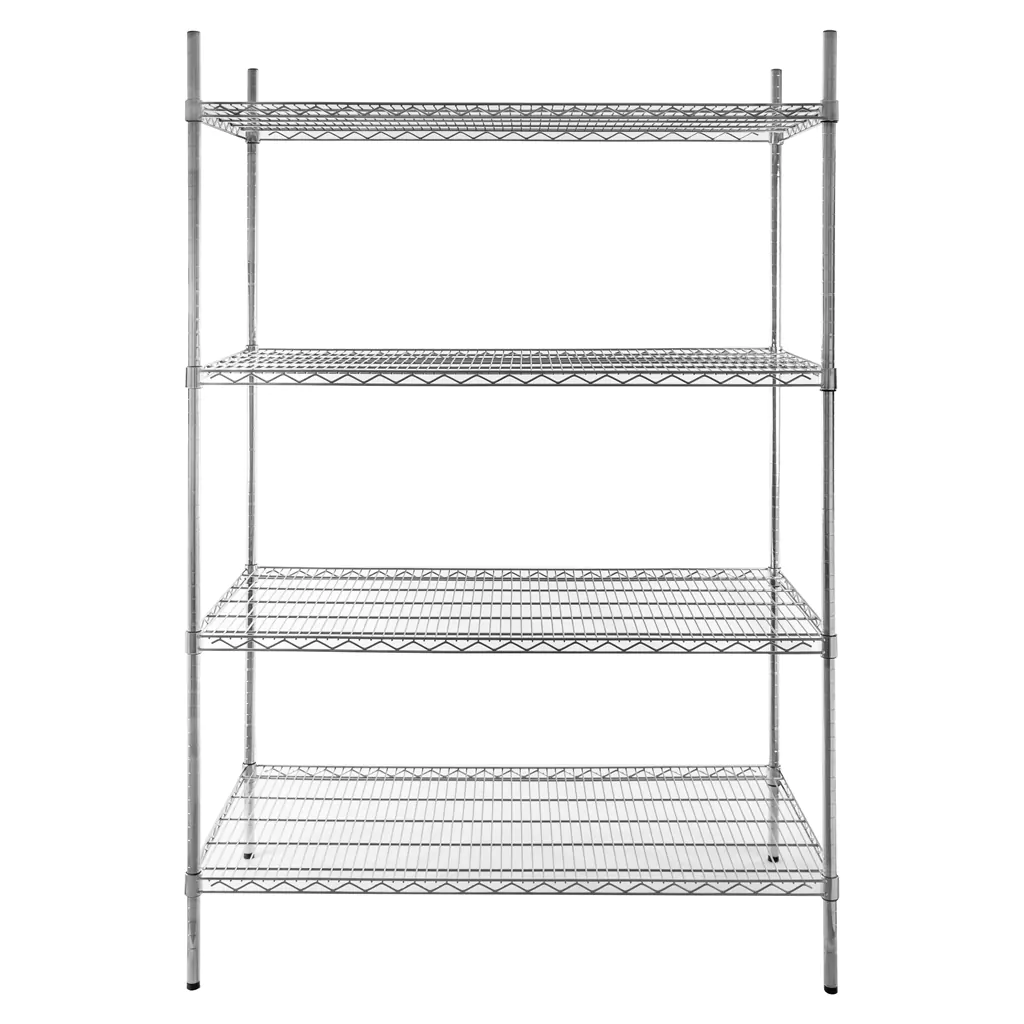 Raft cromat 4 polite 150x60x180 cm, uz profesional [3]