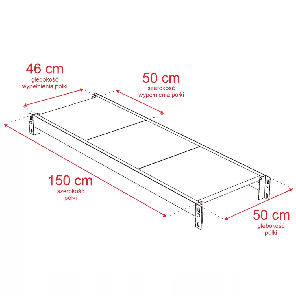 Raft depozitare 4 rafturi 200x158.5x50cm extensie [4]
