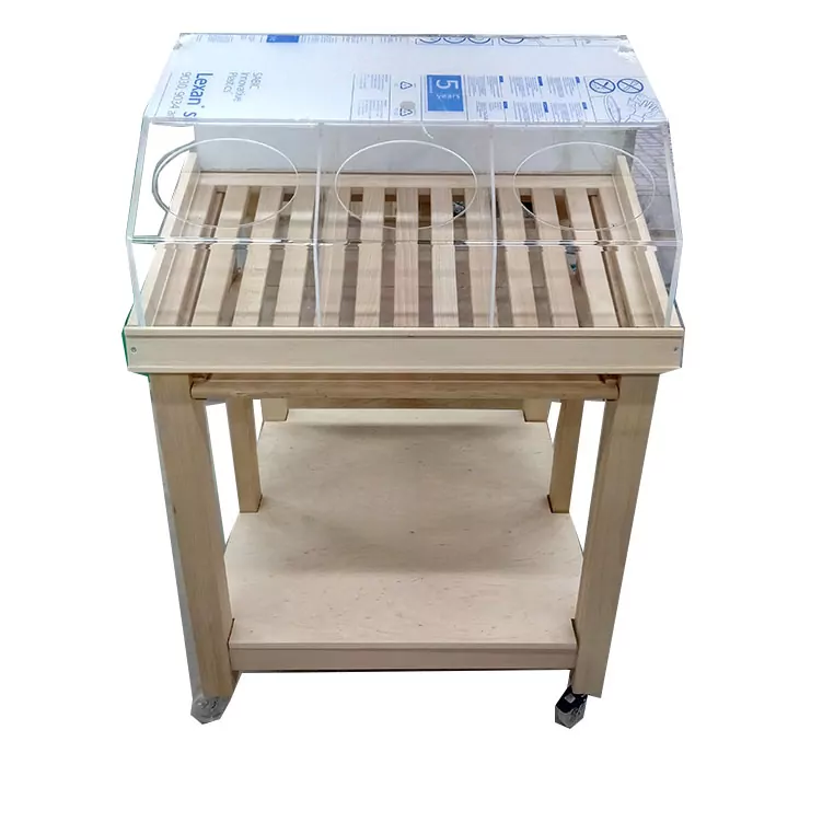 Raft expunere paine, cu orificiu 124cm [2]
