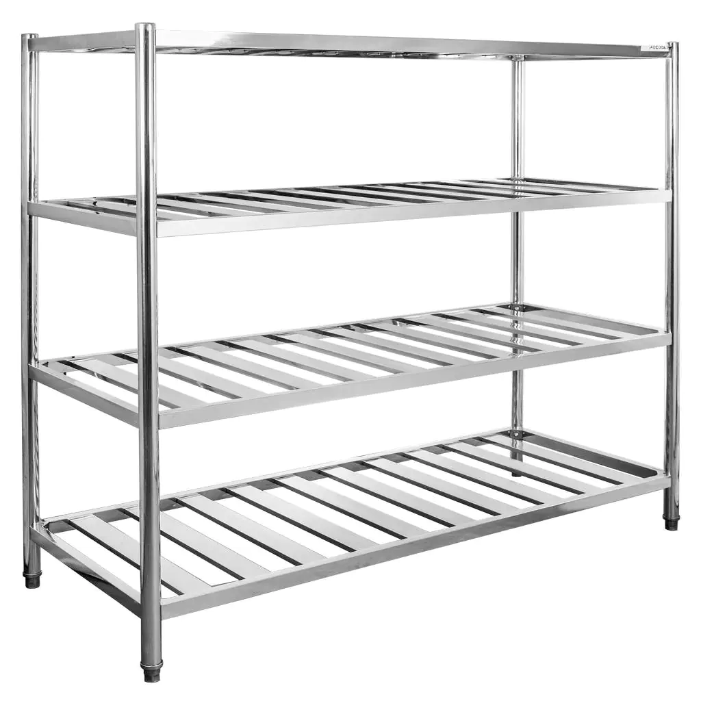 Raft inox, 4 grilaje 155x60x180cm [4]