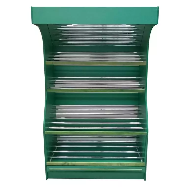 Raft legume-fructe LED 200cm, verde [2]
