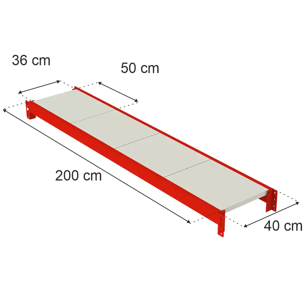 Raft magazin 200x40cm [2]