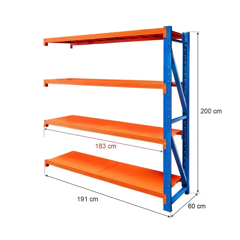 Raft magazin 4 rafturi 200x191x60cm extensie [1]